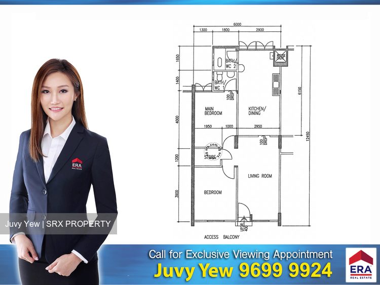 Blk 442 Ang Mo Kio Avenue 10 (Ang Mo Kio), HDB 3 Rooms #191991932